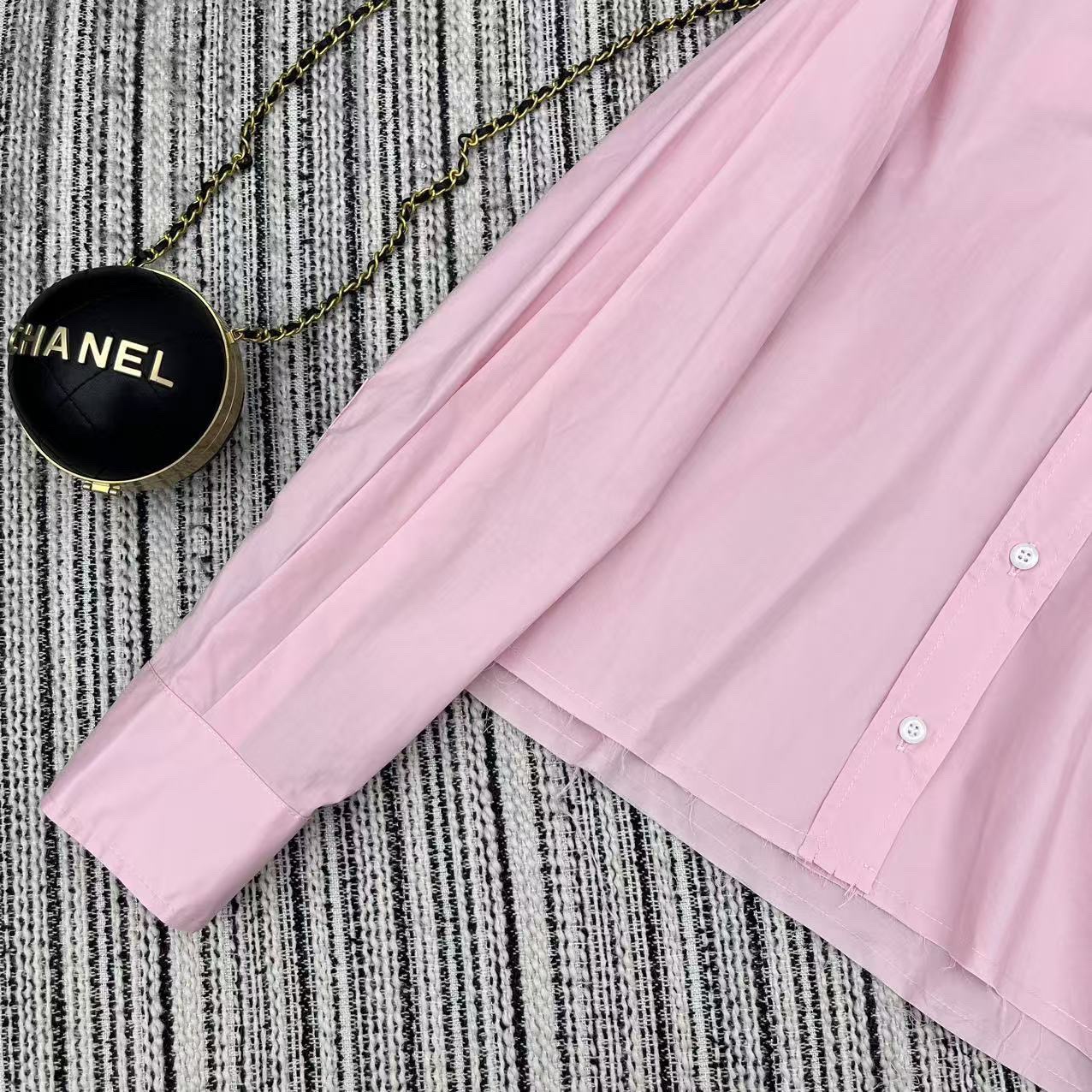 M1um1u pink poplin shirt