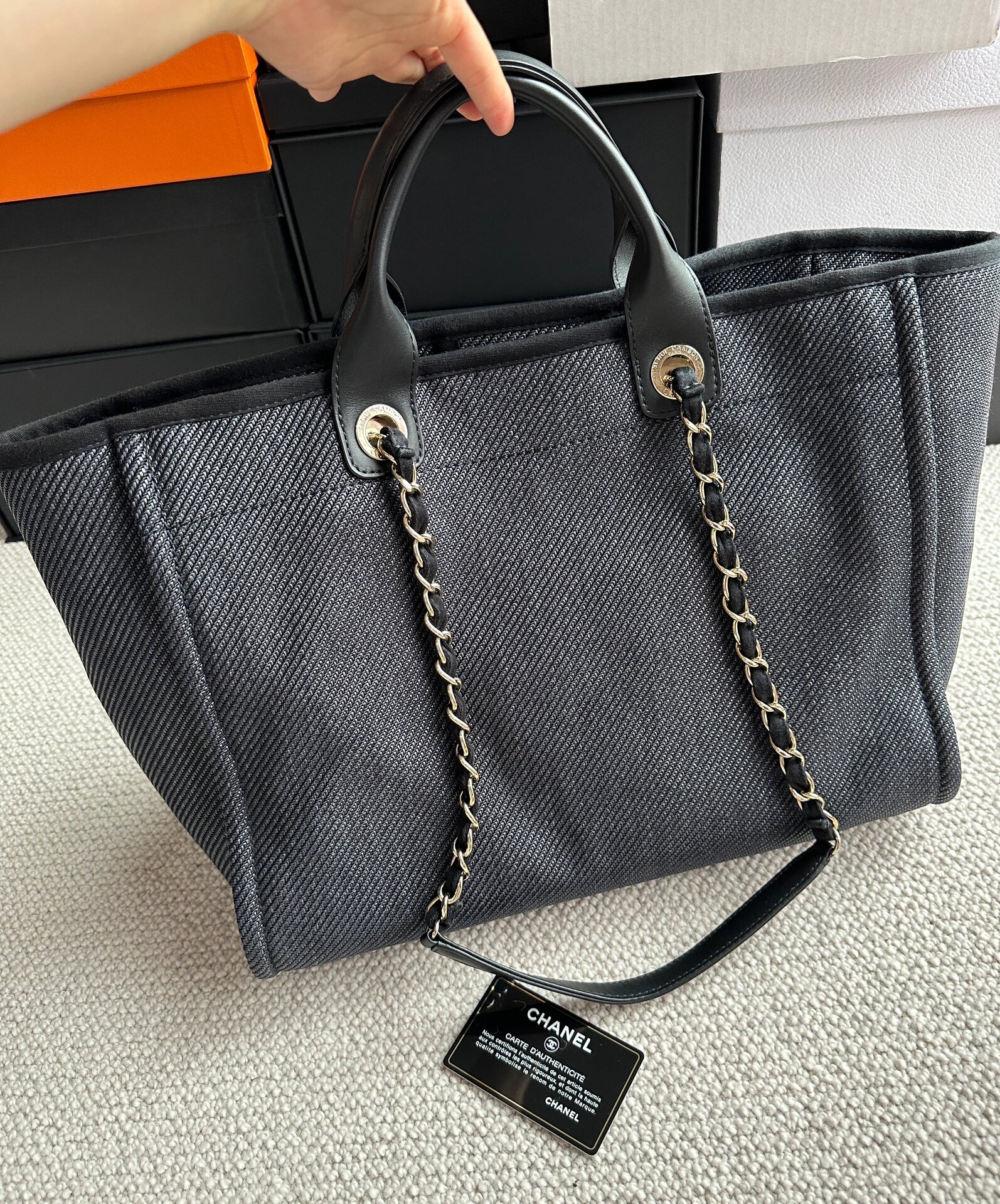 Ch@nel Tote Bag-38CM
