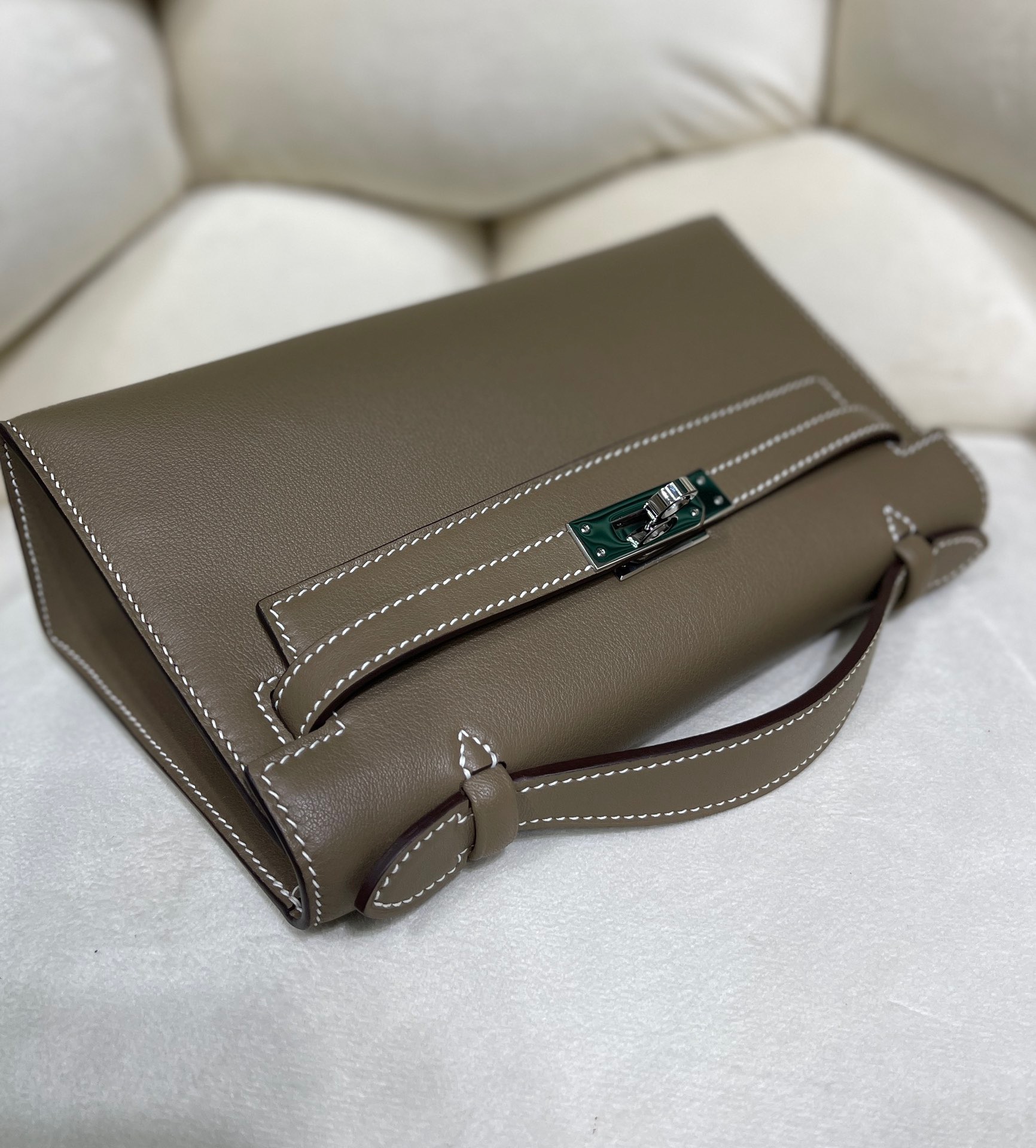 H**mes mini kelly pochette-epsom leather-22cm