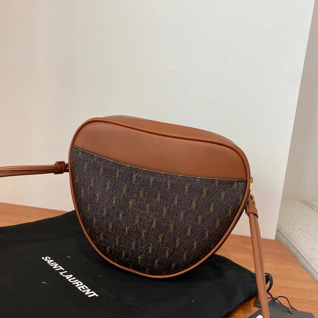 Y*L mongramme coeur bag -20*17*6cm