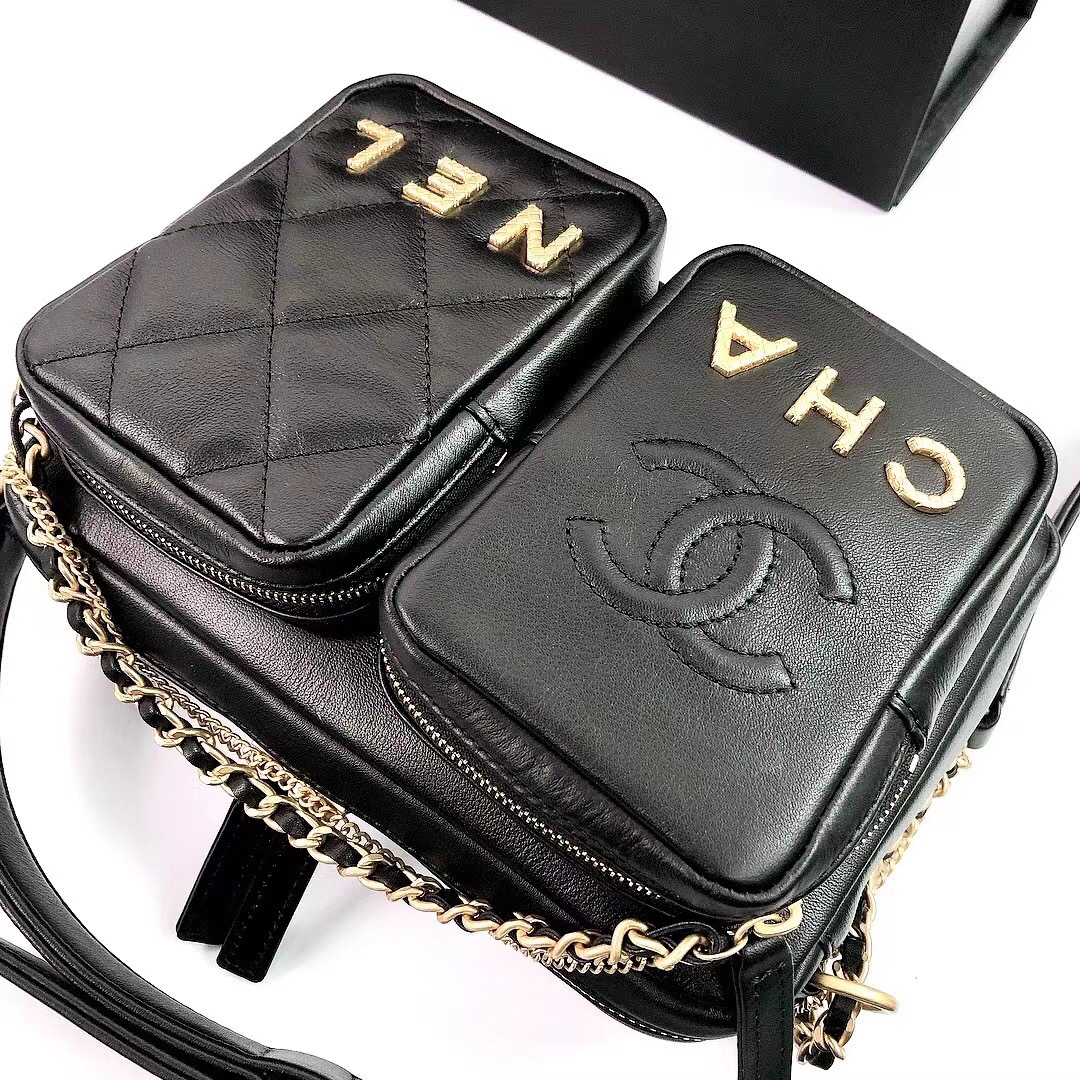 Ch@nel Camera Bag-AS2924-20×5×15CM