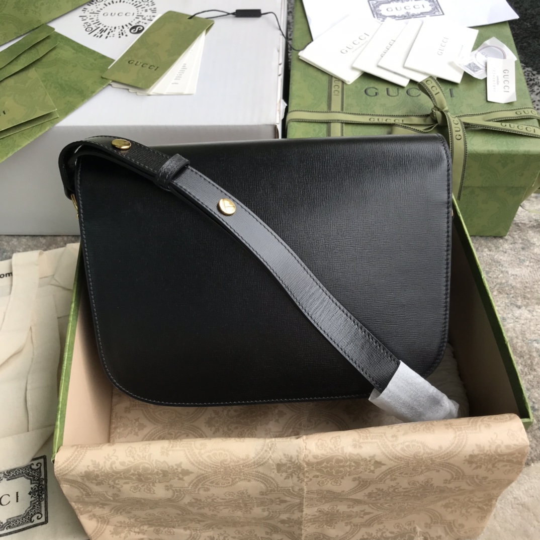 G*u*i 1955 horsebit shoulder bag-25*18*8cm