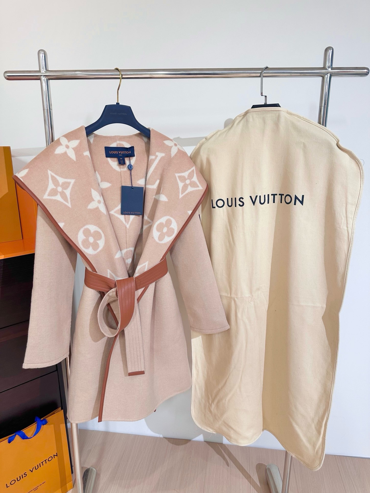 Lou*is Vuitt*on Wool Trench Coat