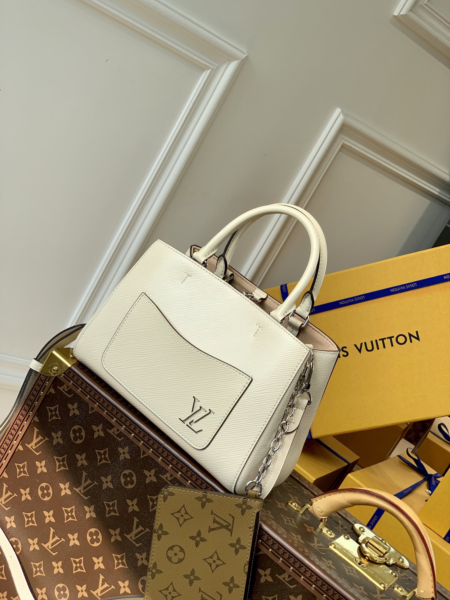 l0*is V*t0n marelle tote -25*17*11&30*21*13cm