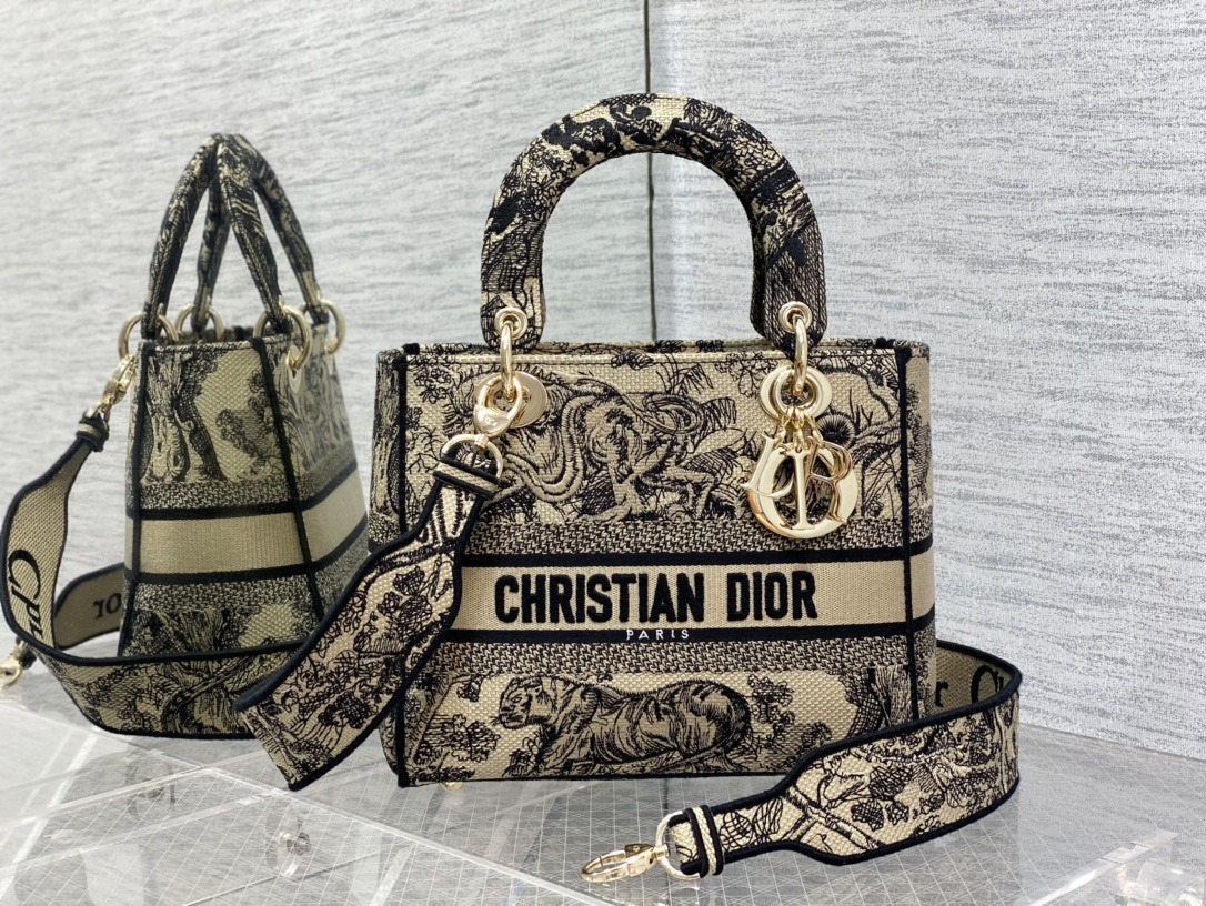 lady D*or handle bag-24cm