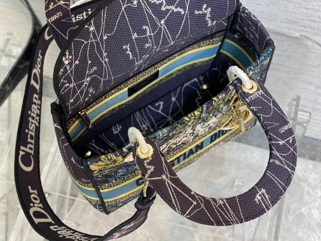 lady D*or handle bag-24cm