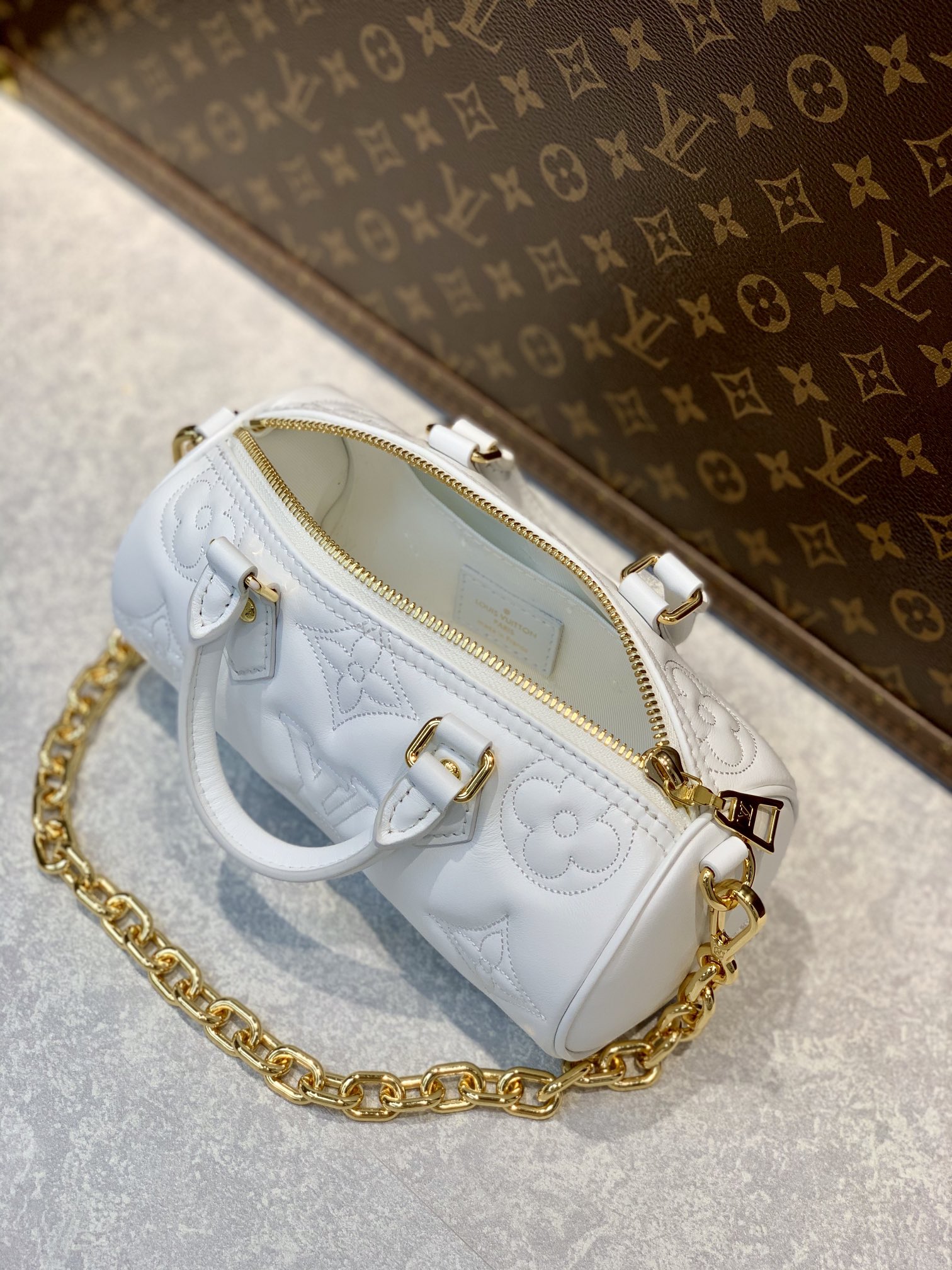 l0*is V*t0n m45707 papillon bb handbag-20*10*10cm