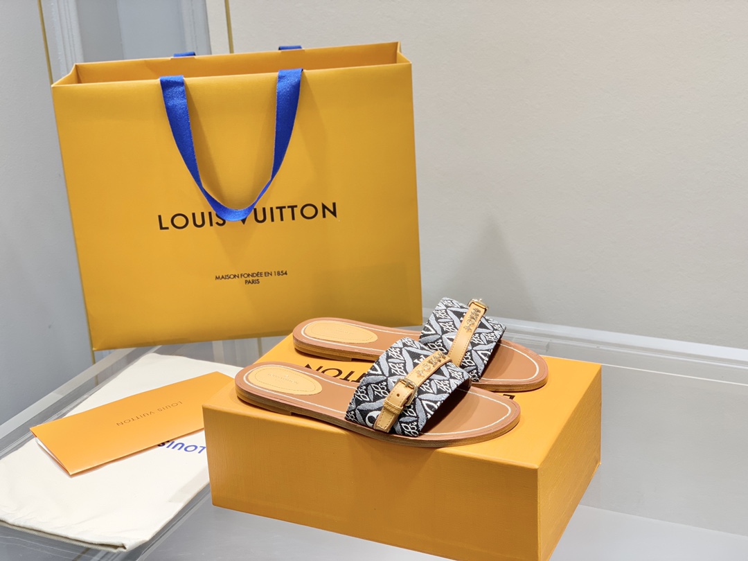 l0*is V*t0n slippers