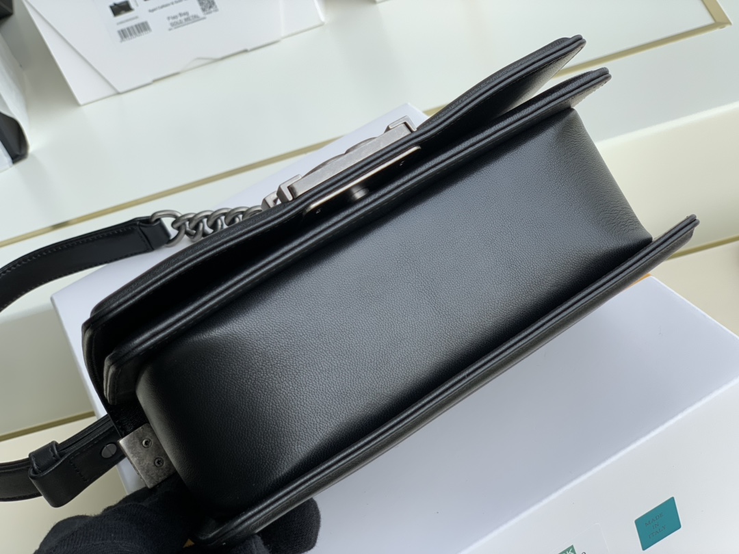 Ch@nel Boy Bag-Lambskin-20CM