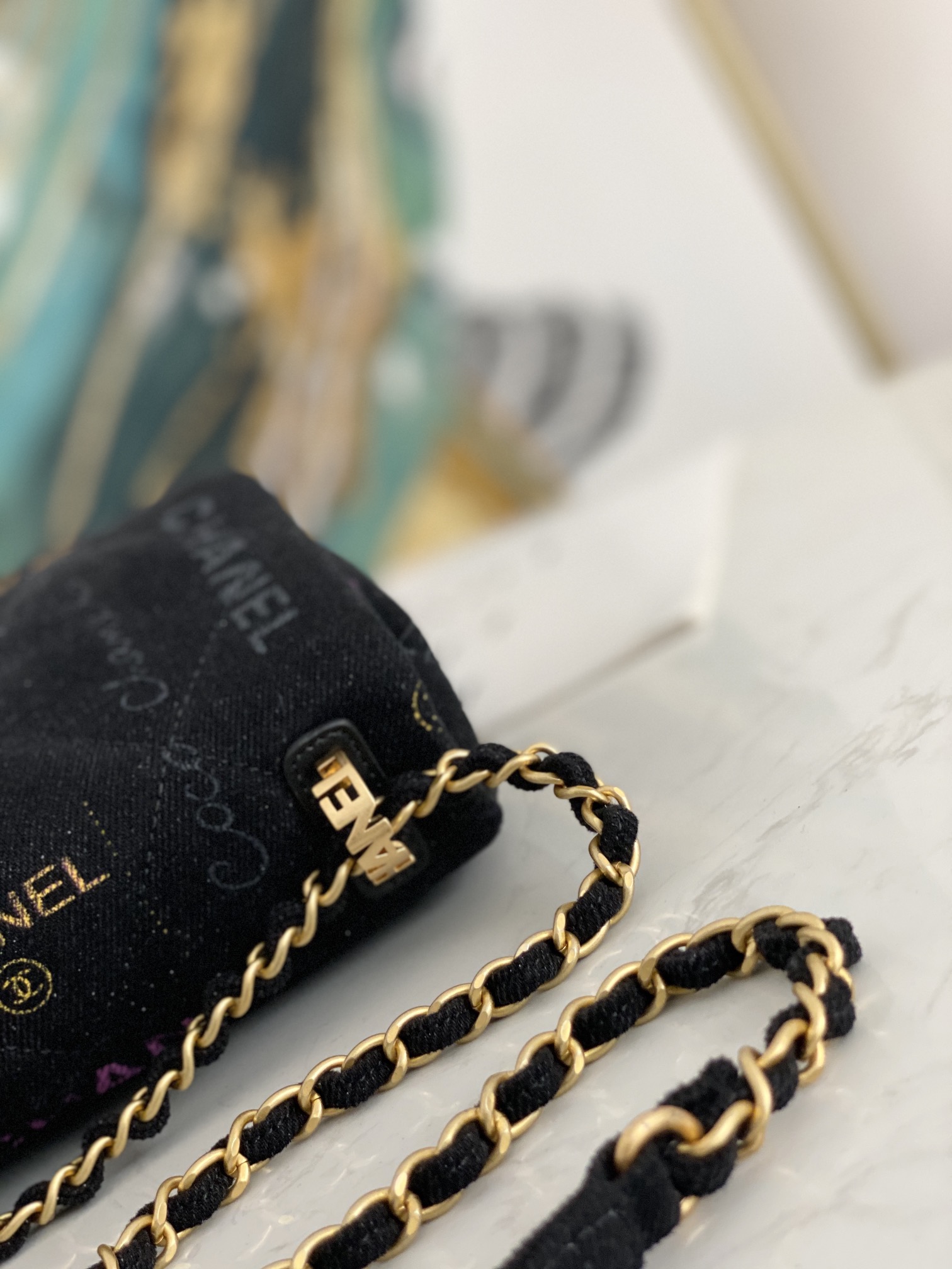 Ch@nel Flap Bag-16×28×6CM