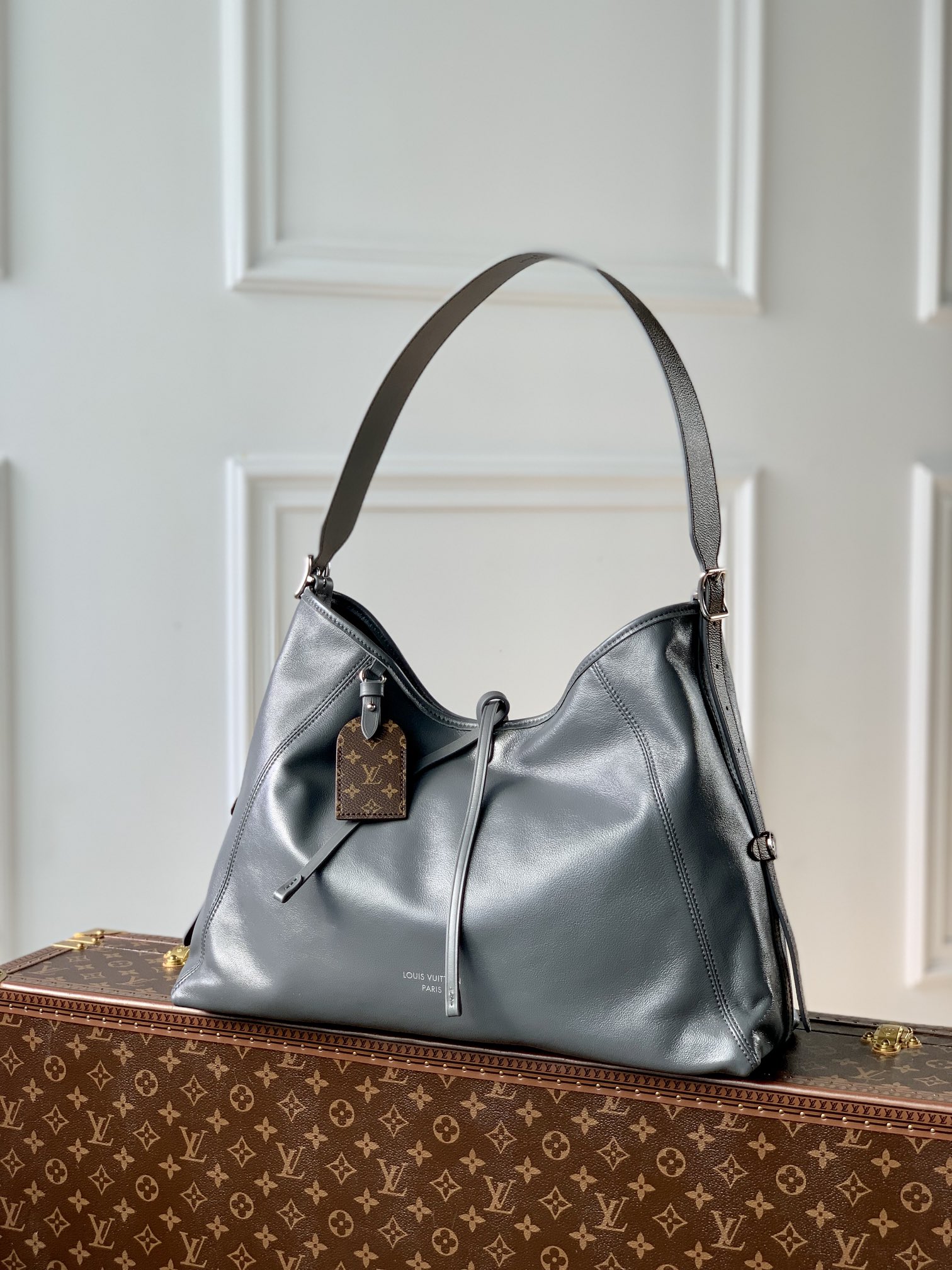 l0*is V*t0n carryall dark bag-m12583-39 x 30 x 15cm