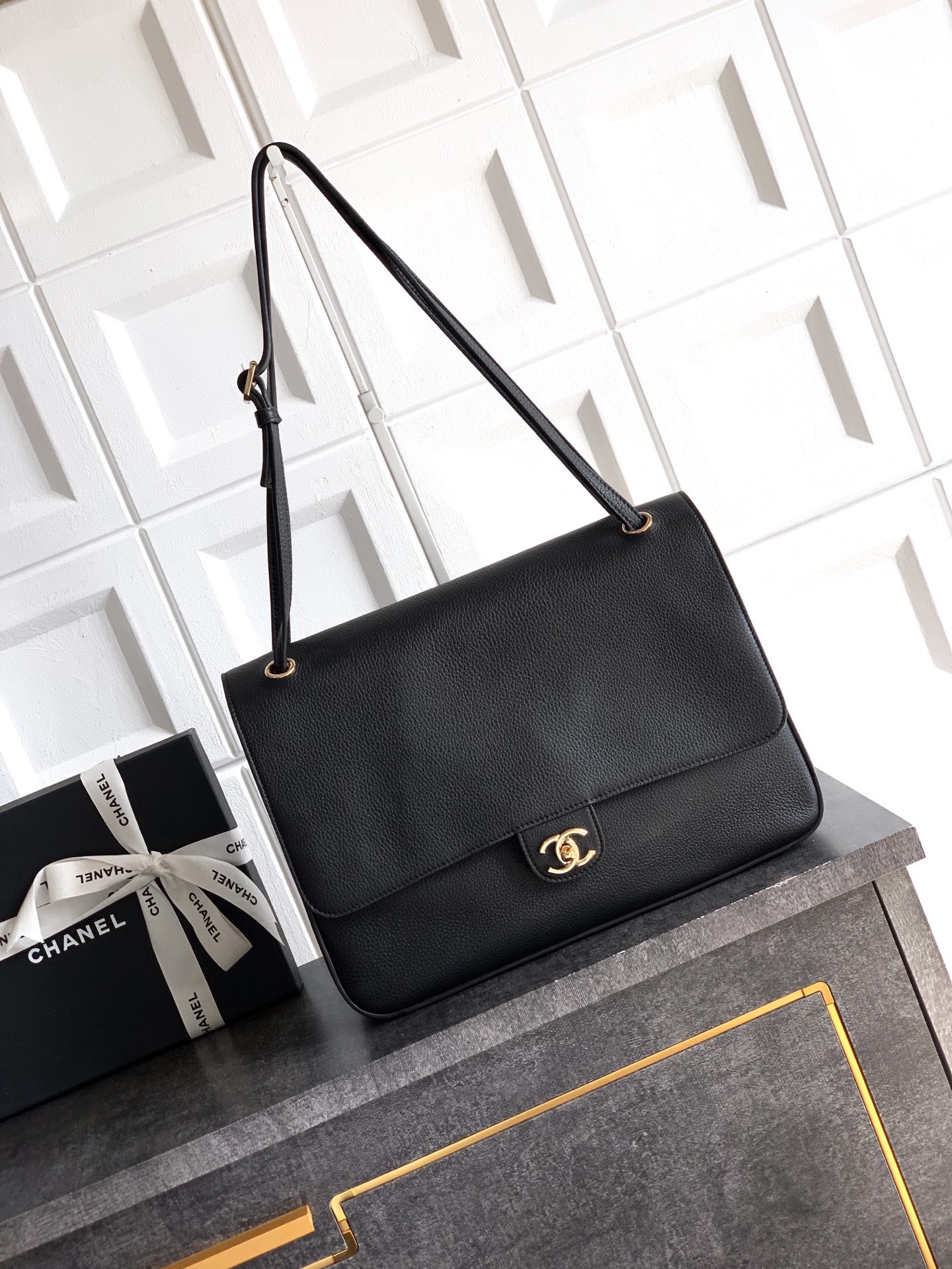 Ch@nel Top Handbag-33×23×11CM