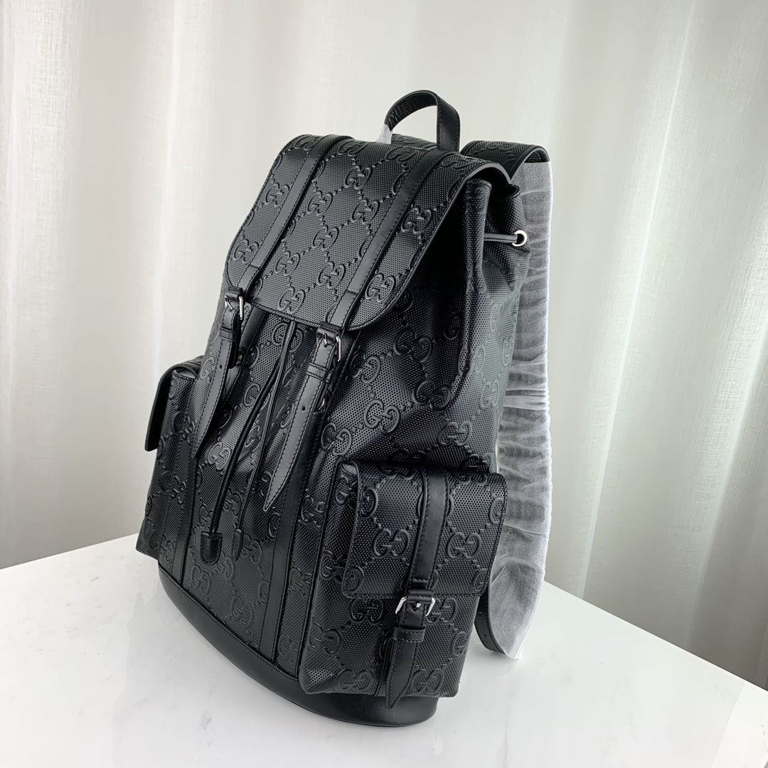G*u*i gg embossed backpack-34*41*12