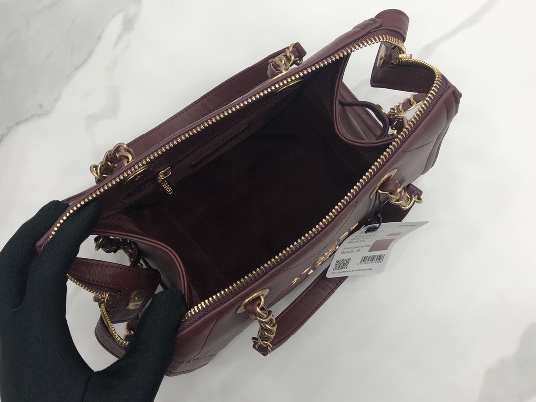 Ch@nel Boston Pillow Bag-22.5*13*18CM