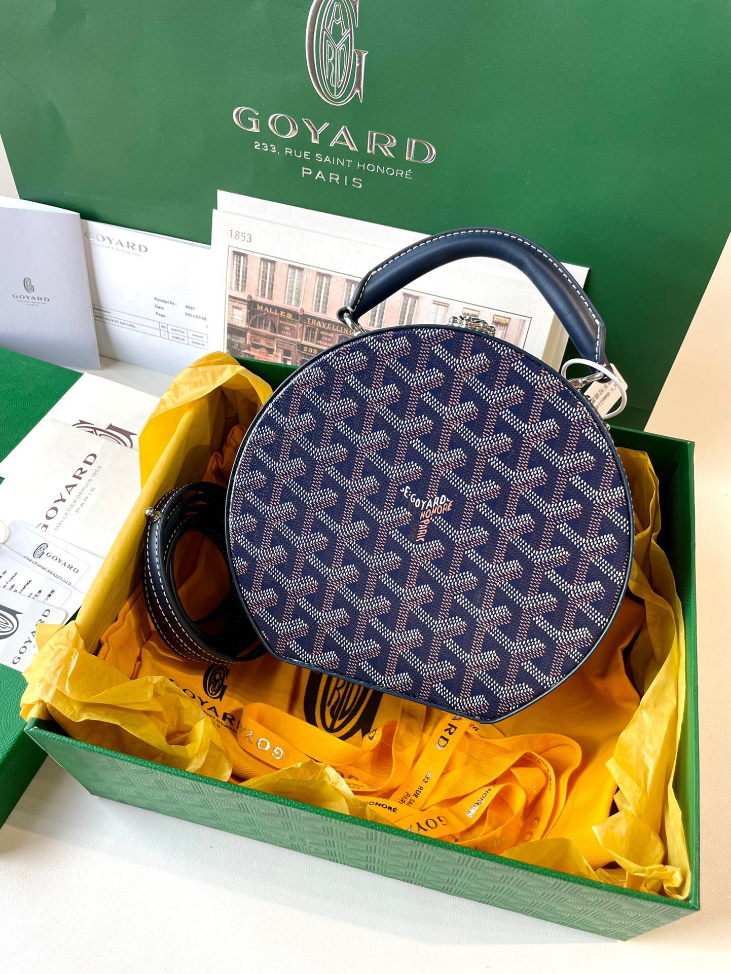 Go*ard jetblack bag-16.5*7*18cm