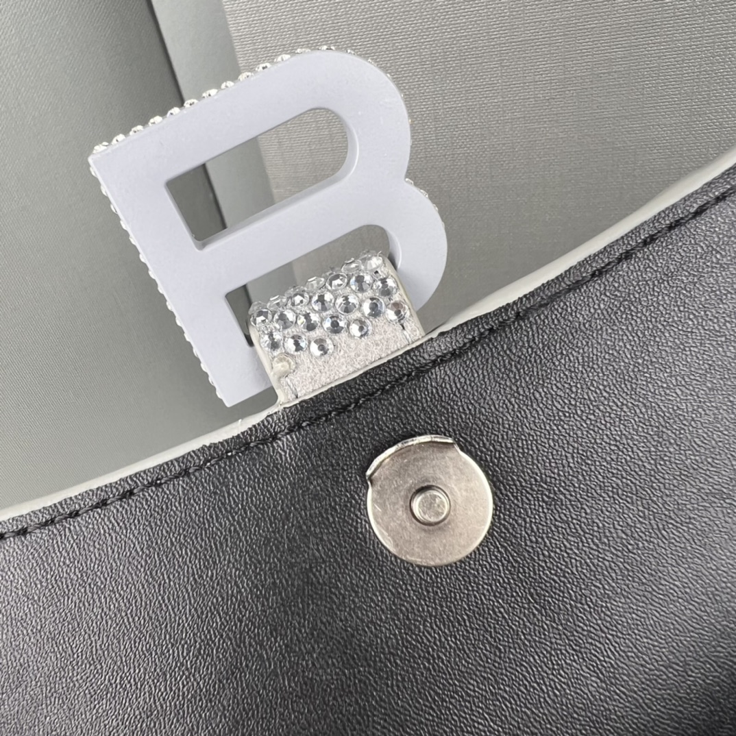 Ba*len*cia*ga small hourglass bag-13*8*19cm