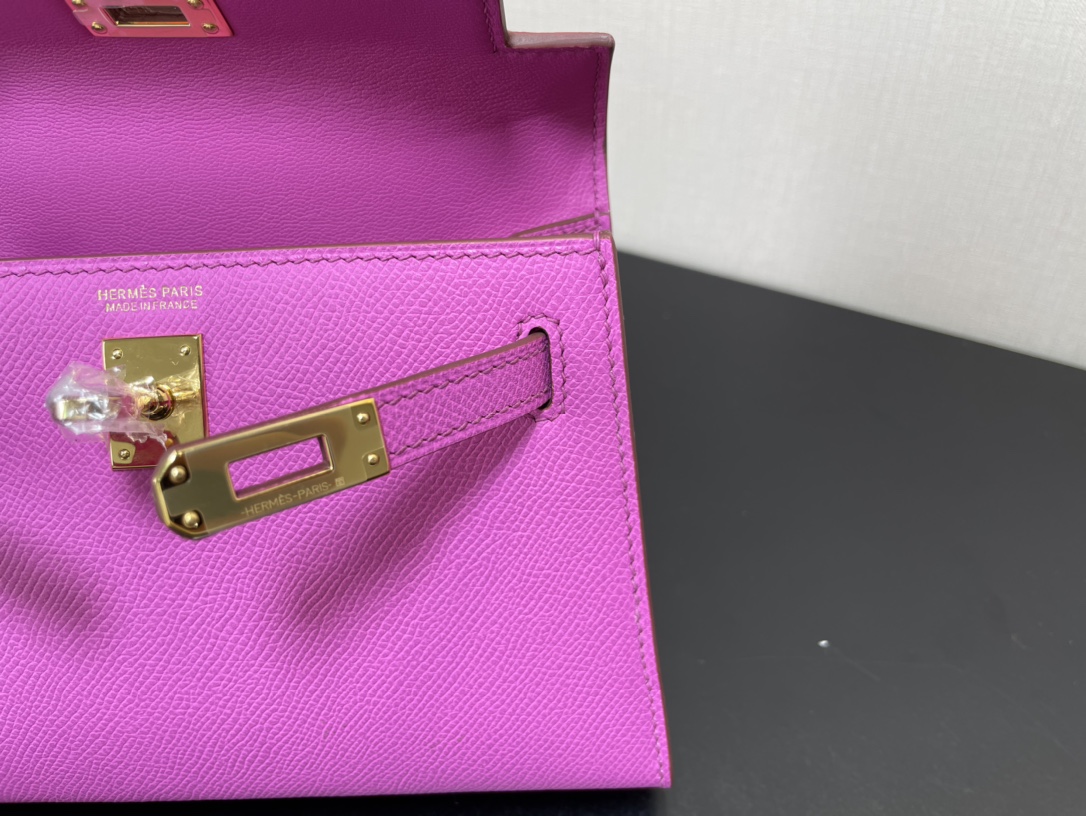 H**mes kelly-gold&silver hardware-19cm