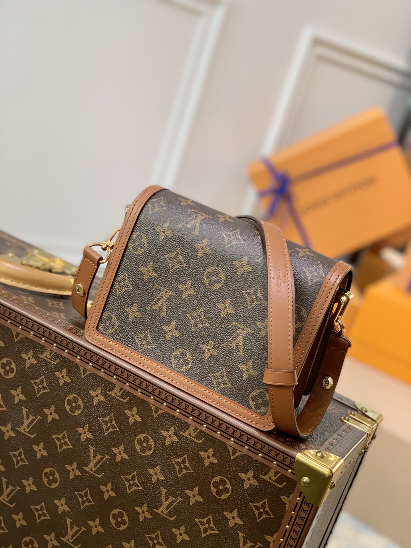 l0*is V*t0n mini dauphine bag-20*15*9cm