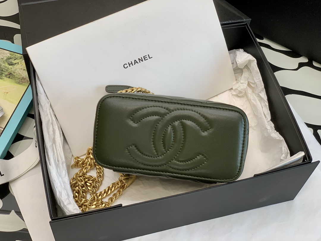 Ch@nel Cosmetic Bag-8.5*11*7CM