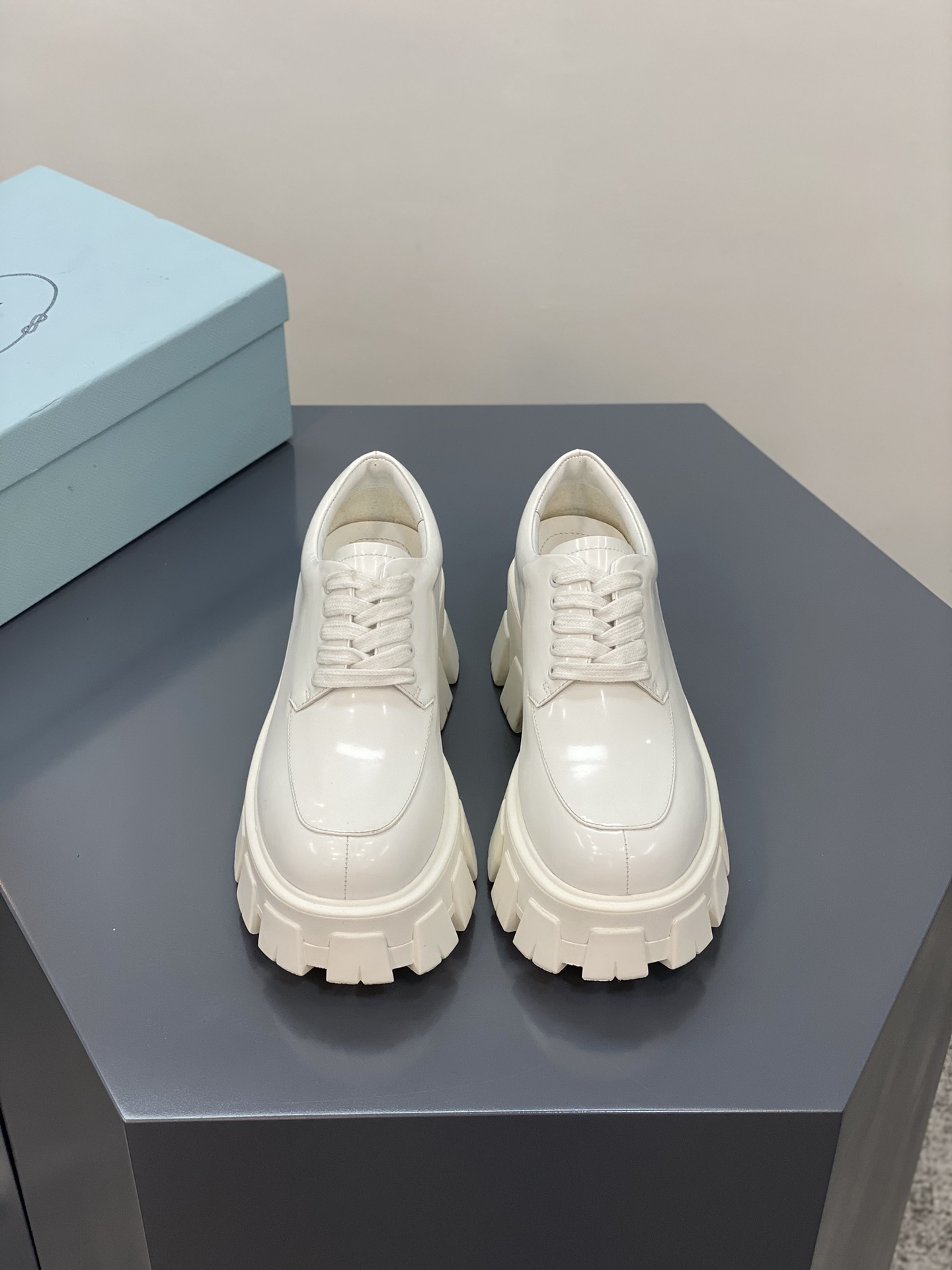 Pra*a loafers 2022ss-5.5cm