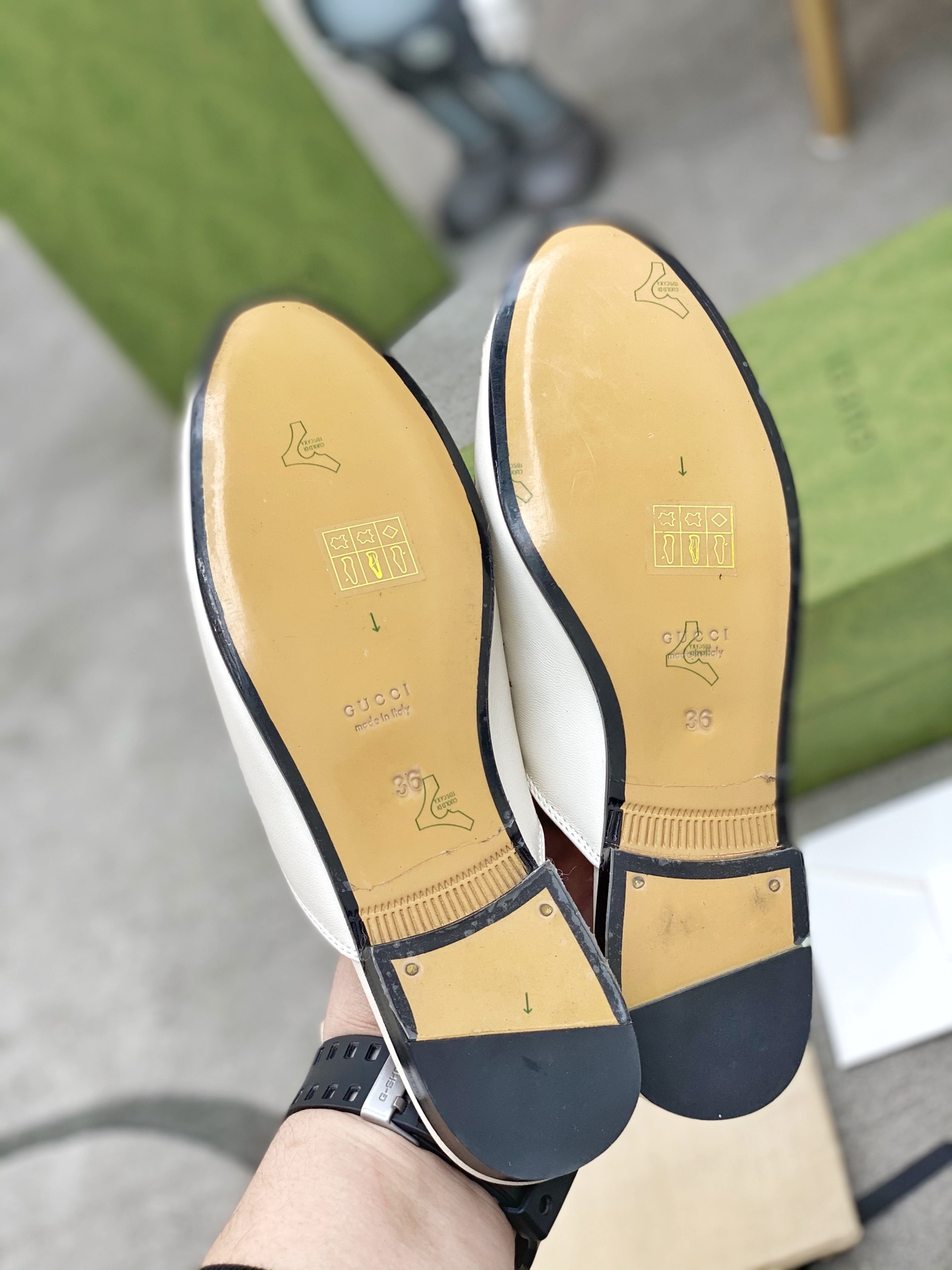 G*u*i loafers shoes