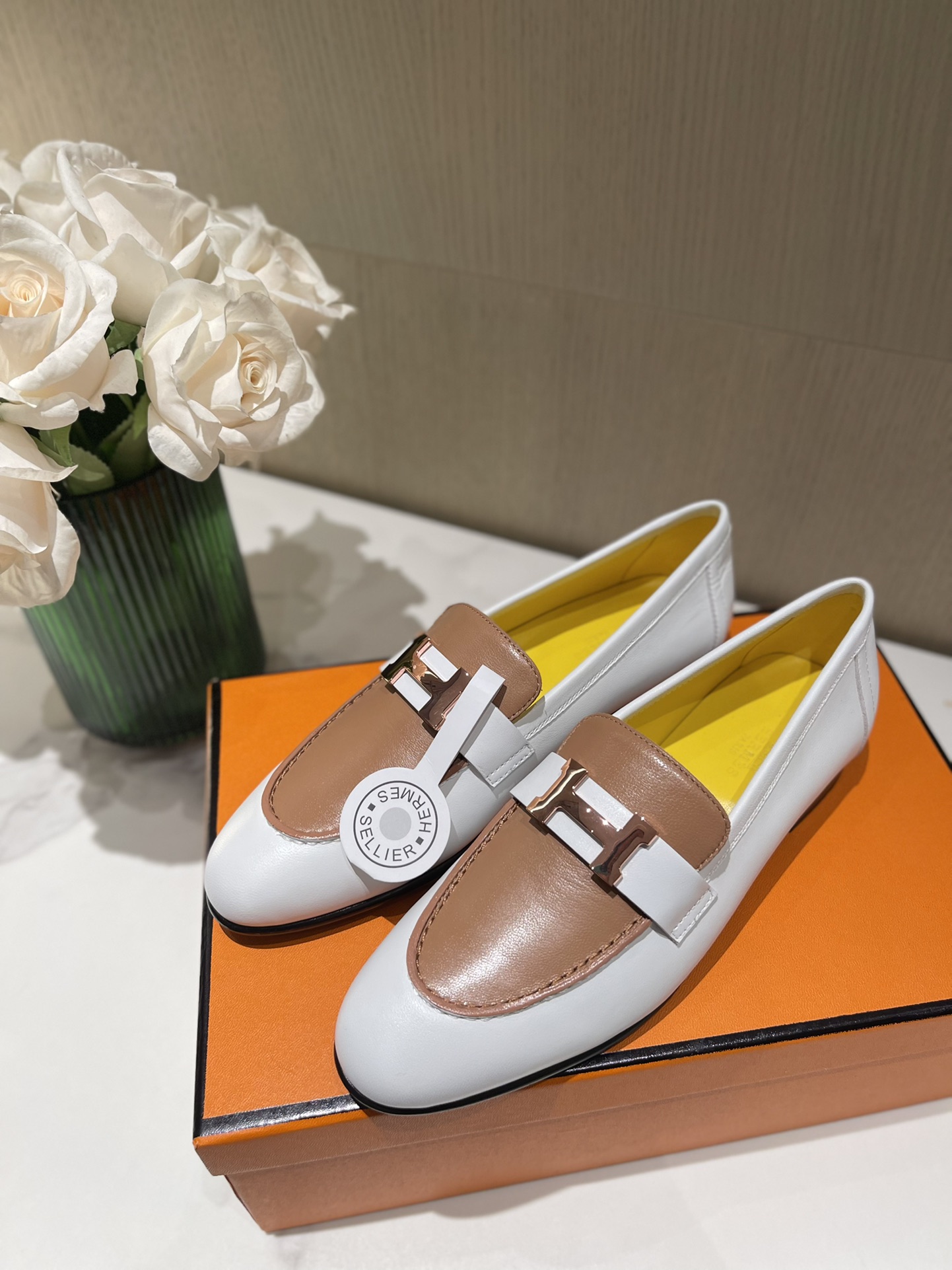 H**mes loafers(eu35-eu40)