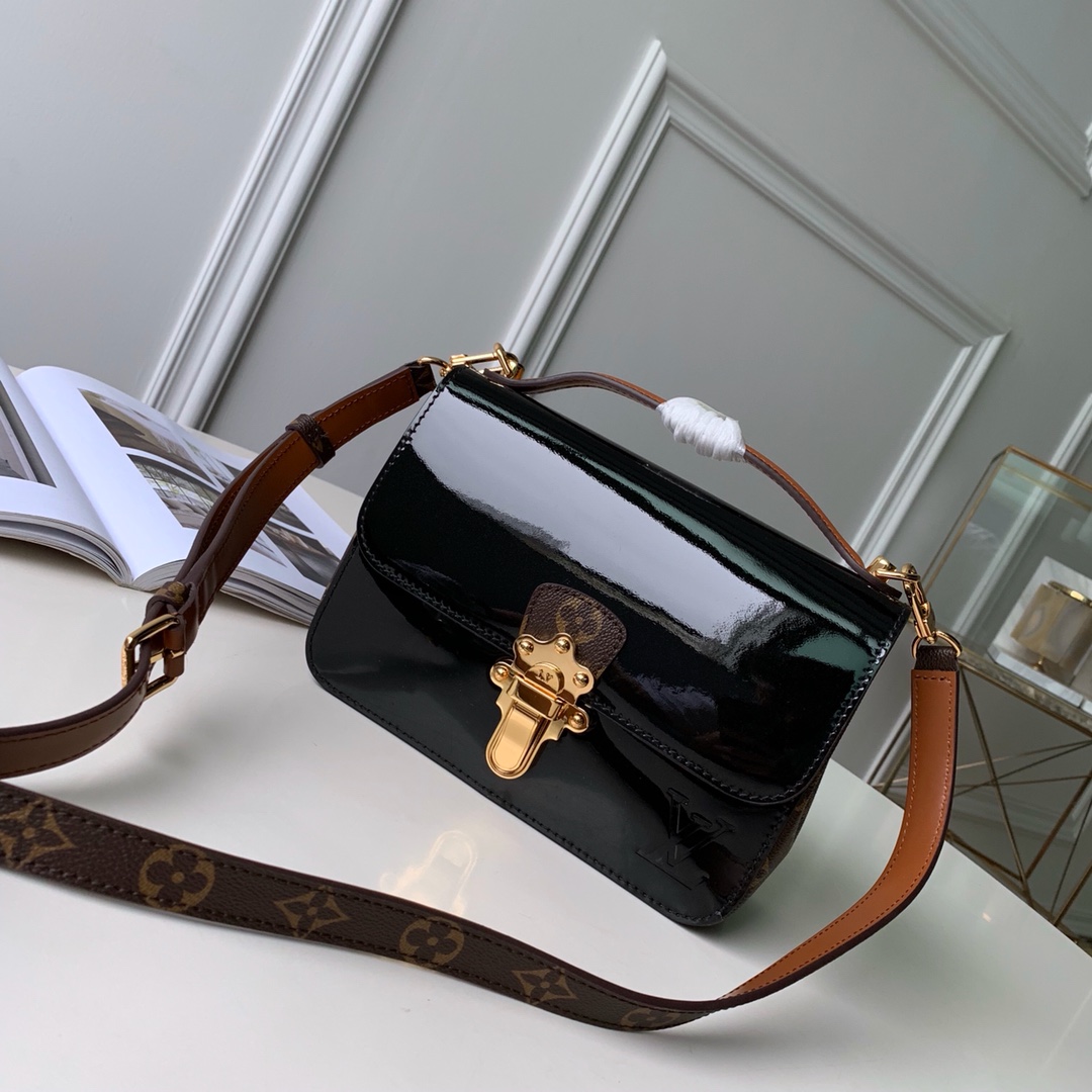 l0*is V*t0n cherrywood bb handbag-21*17*8cm