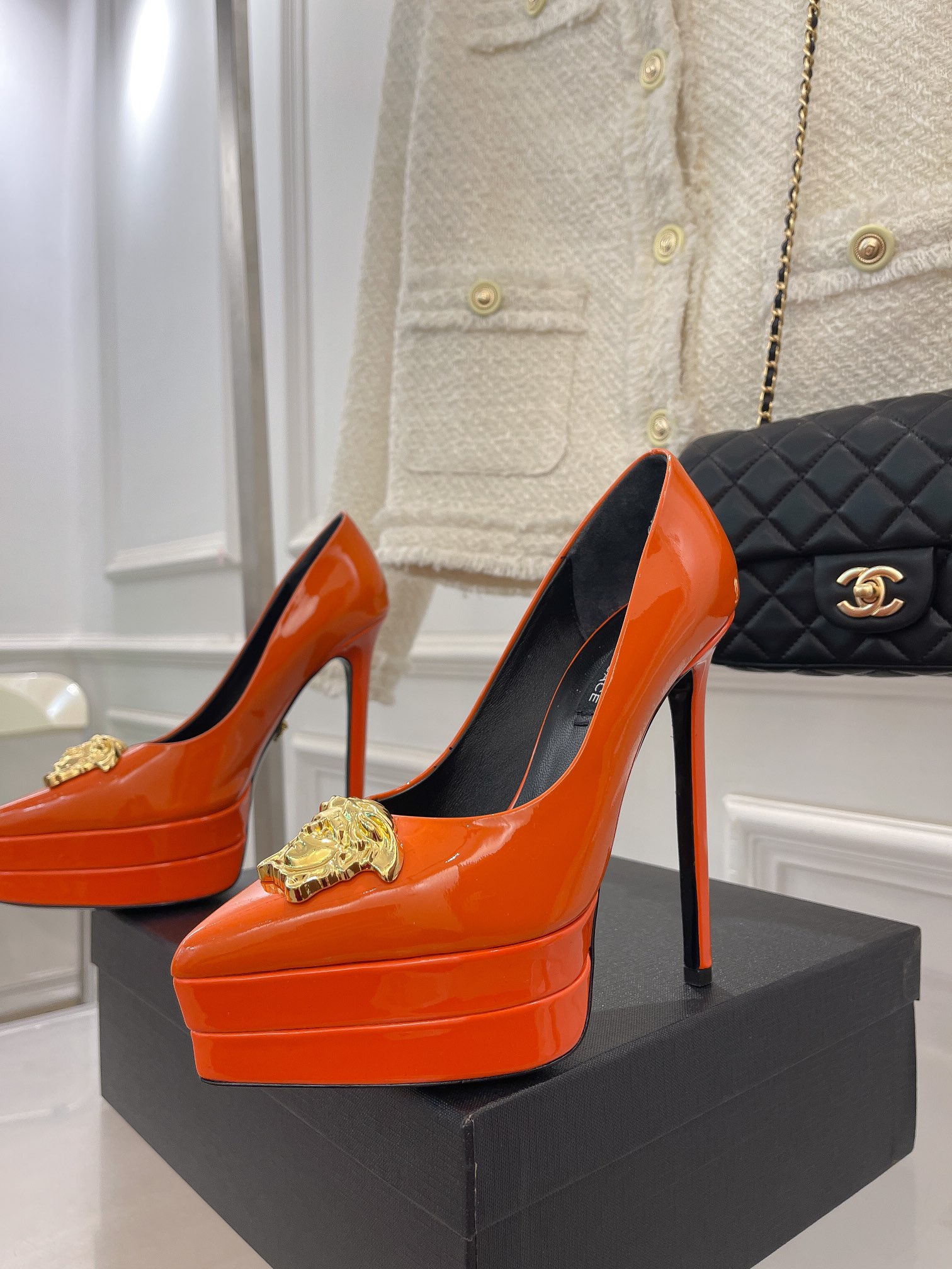 Versace 2022SS Sandals-14CM(EU35-42)