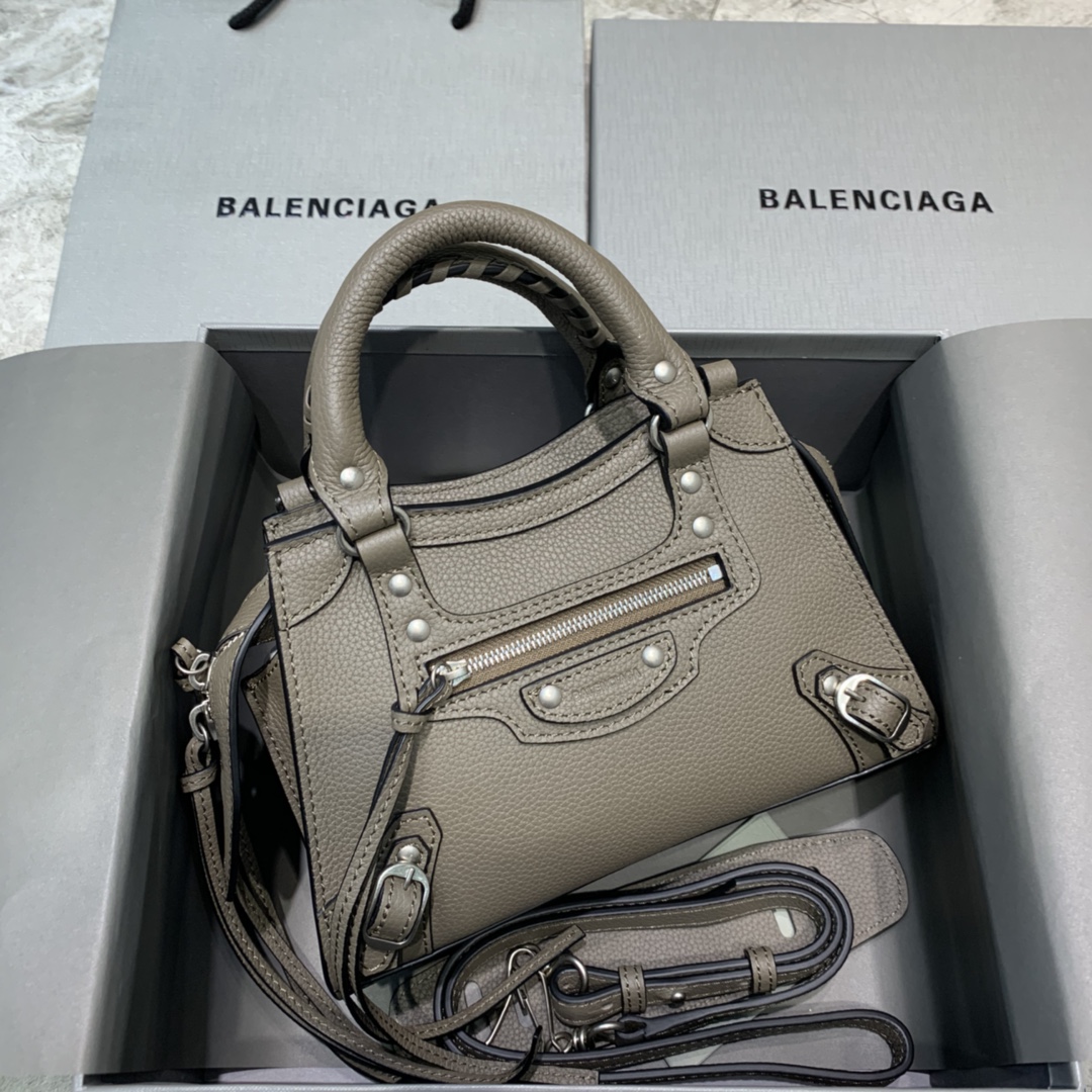 Ba*len*cia*ga neo classic bag-16.5*22*9*14.5cm