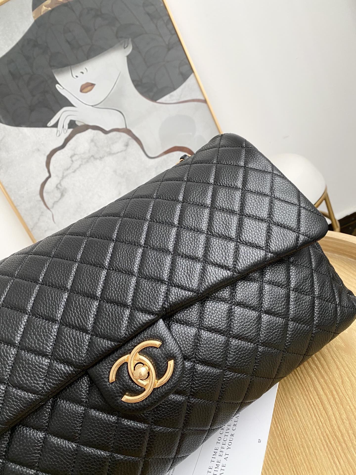 Ch@nel Flap Bag-44*14*28CM