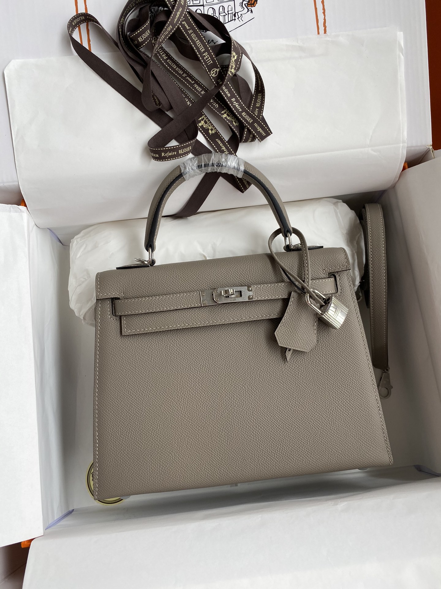 H**mes kelly-epsom leather-25cm