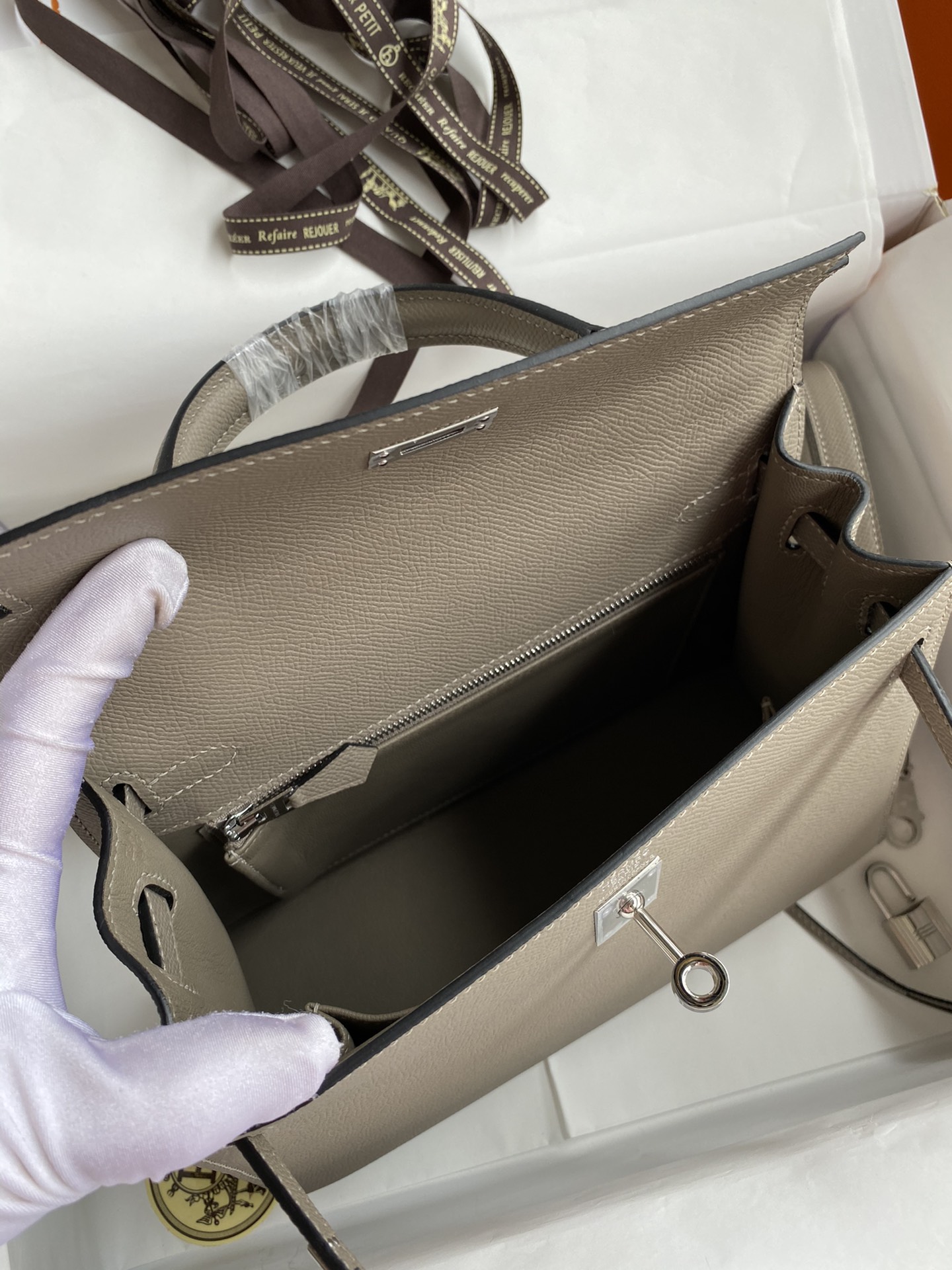 H**mes kelly-epsom leather-25cm