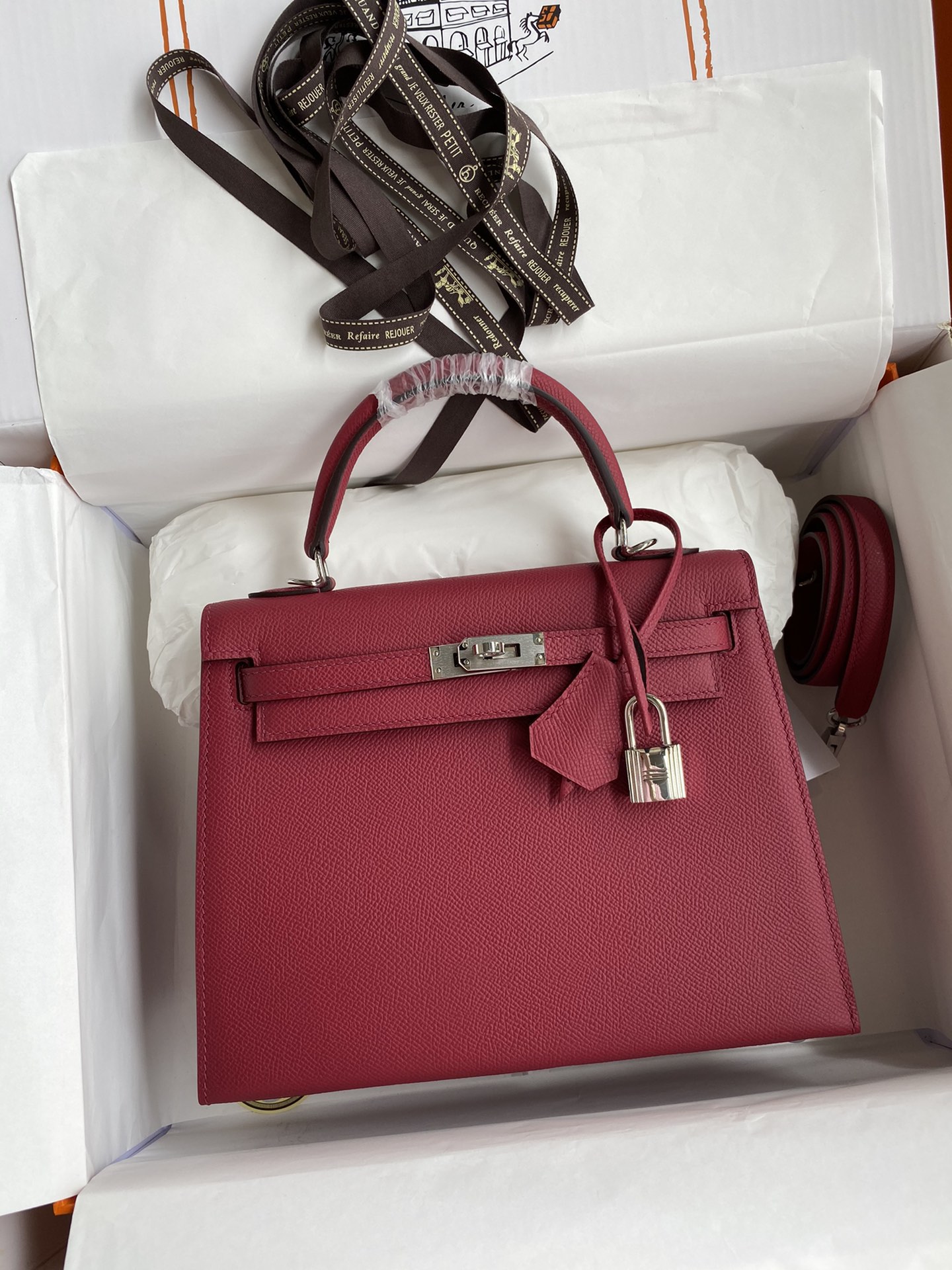 H**mes kelly-epsom leather-25cm