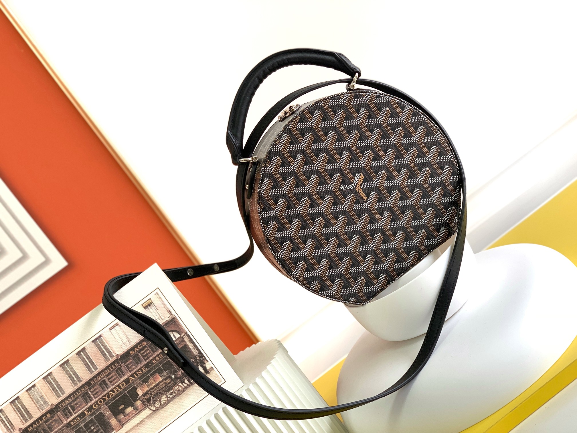 Go*ard jetblack bag-16.5*7*18cm