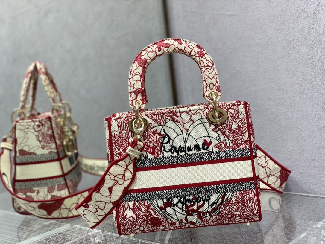 lady D*or handle bag-24cm