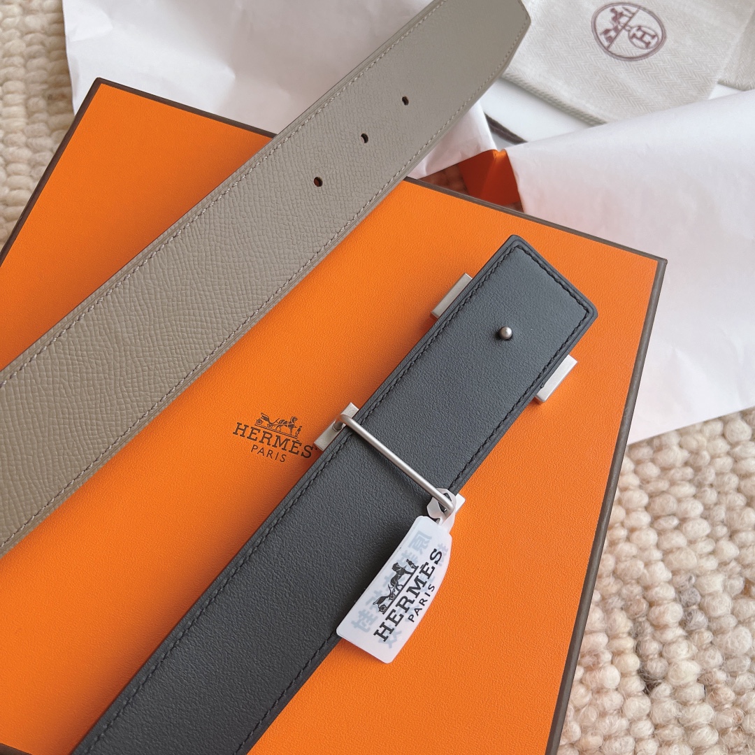 H**mes belt-3.8cm