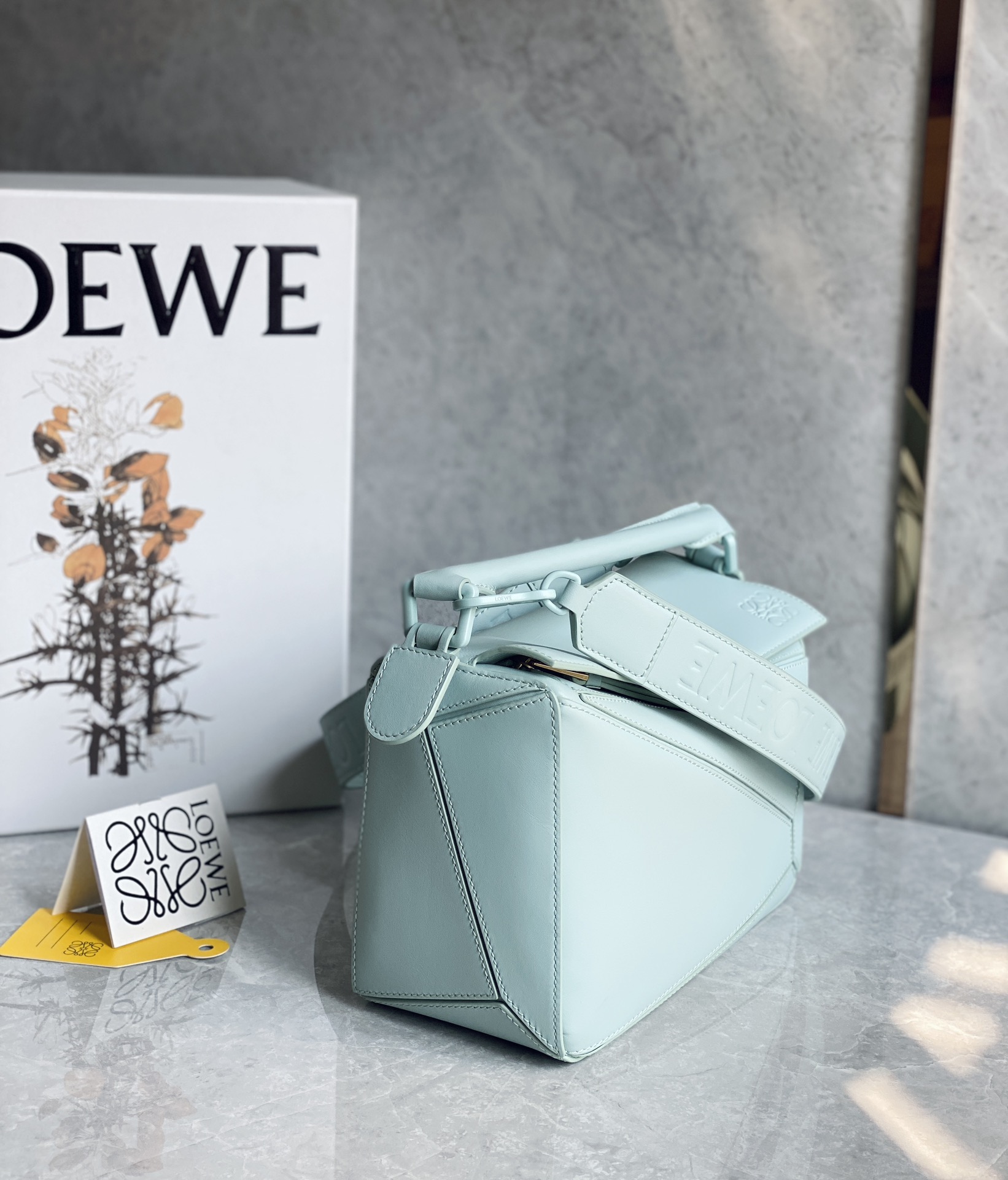 L0ew* puzzle small bag-24*10*14cm