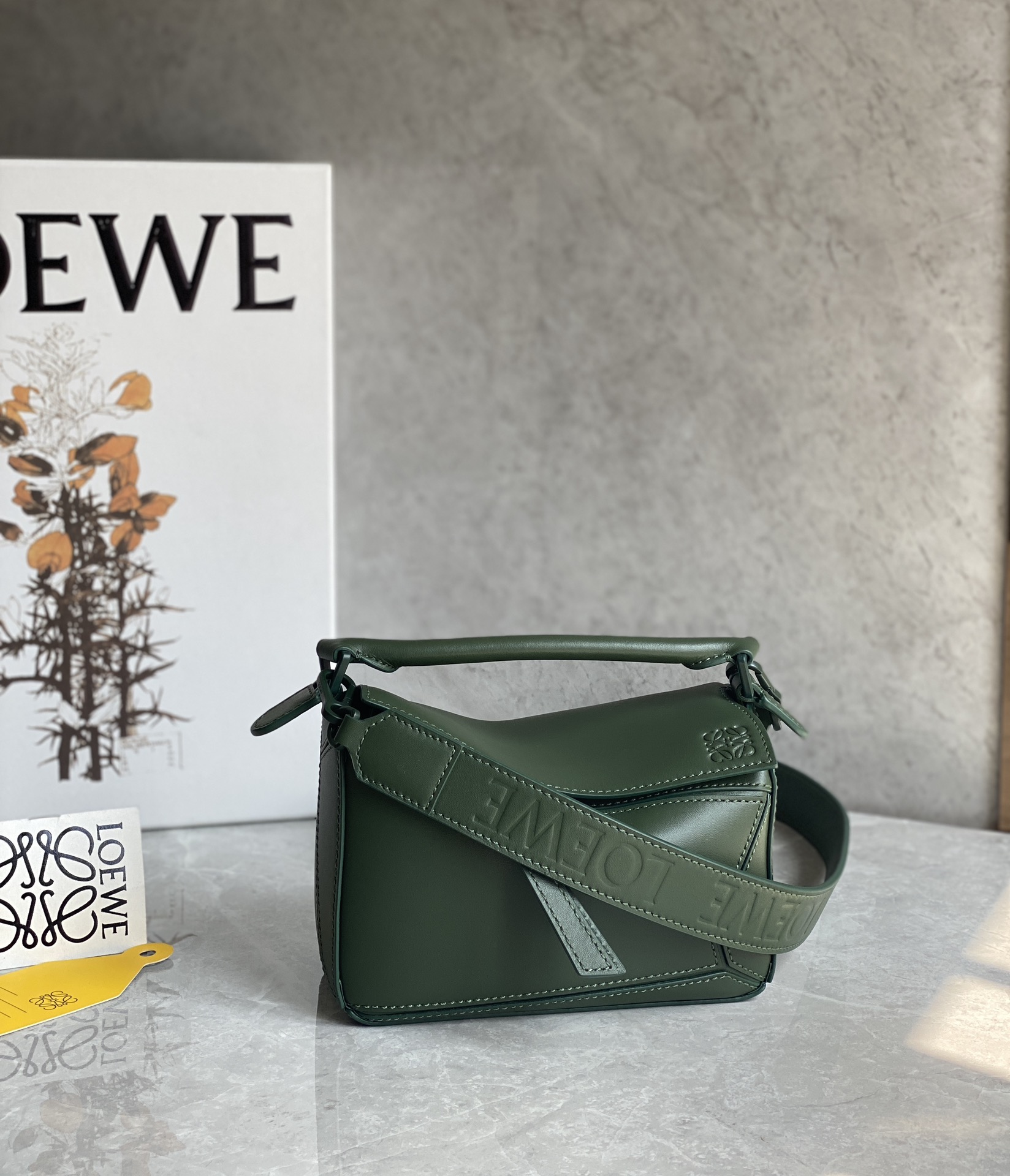 L0ew* puzzle mini bag-18*11*7.5cm