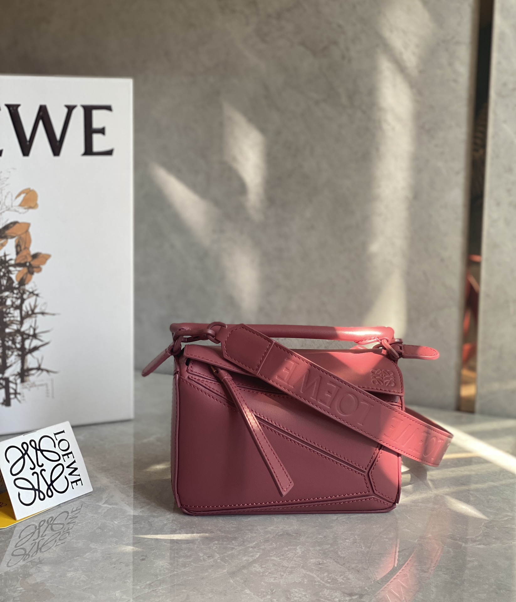 L0ew* puzzle mini bag-18*11*7.5cm