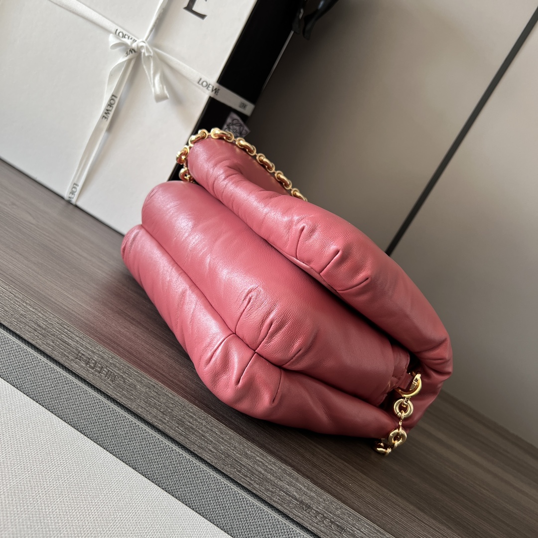 L0ew* puffer goya bag-23*13*6cm