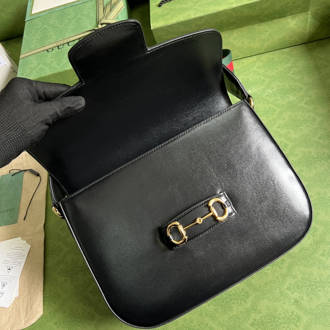 G*u*i 1955 horsebit shoulder bag-30*21*7.5cm