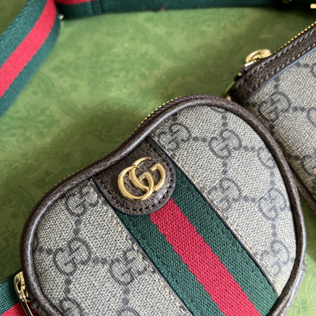 G*u*i waist bag-12*11*2&20*13cm