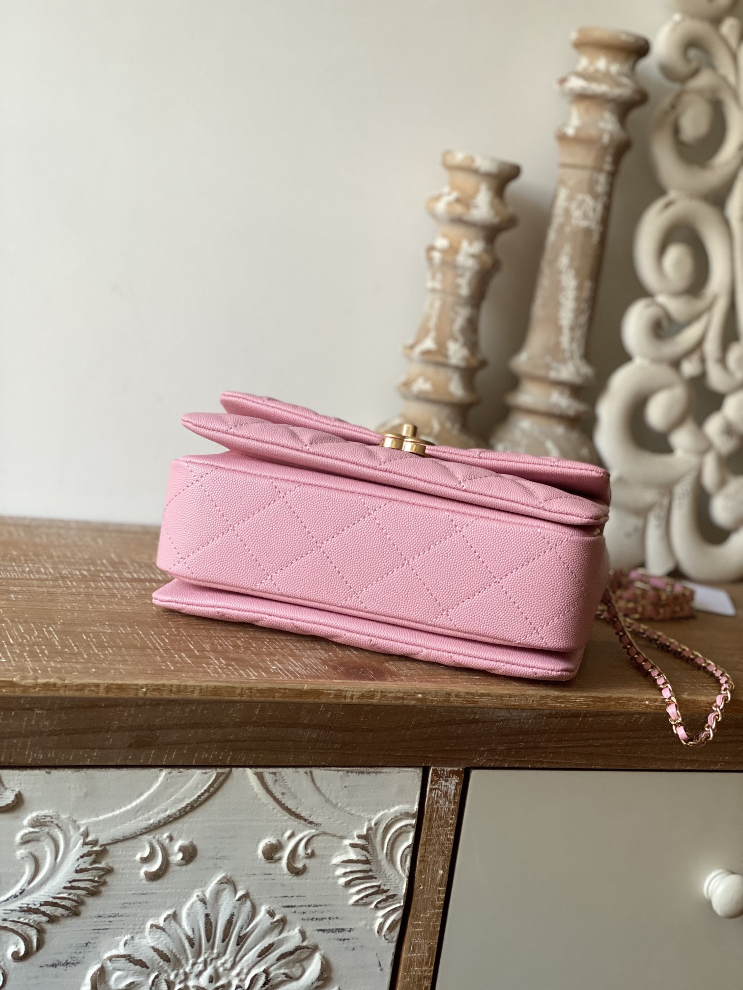 Ch@nel Flap Bag-16*23*11.5CM