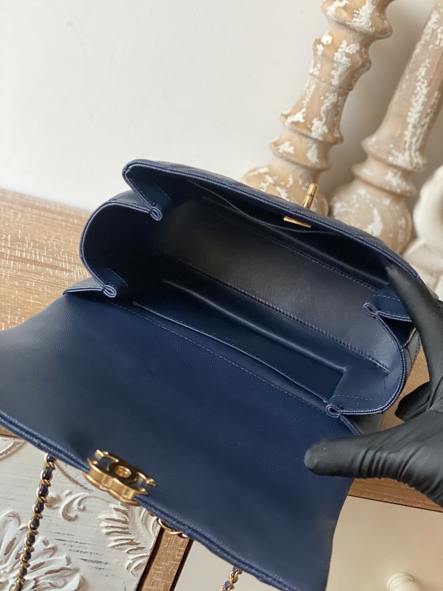 Ch@nel Flap Bag-16*23*11.5CM