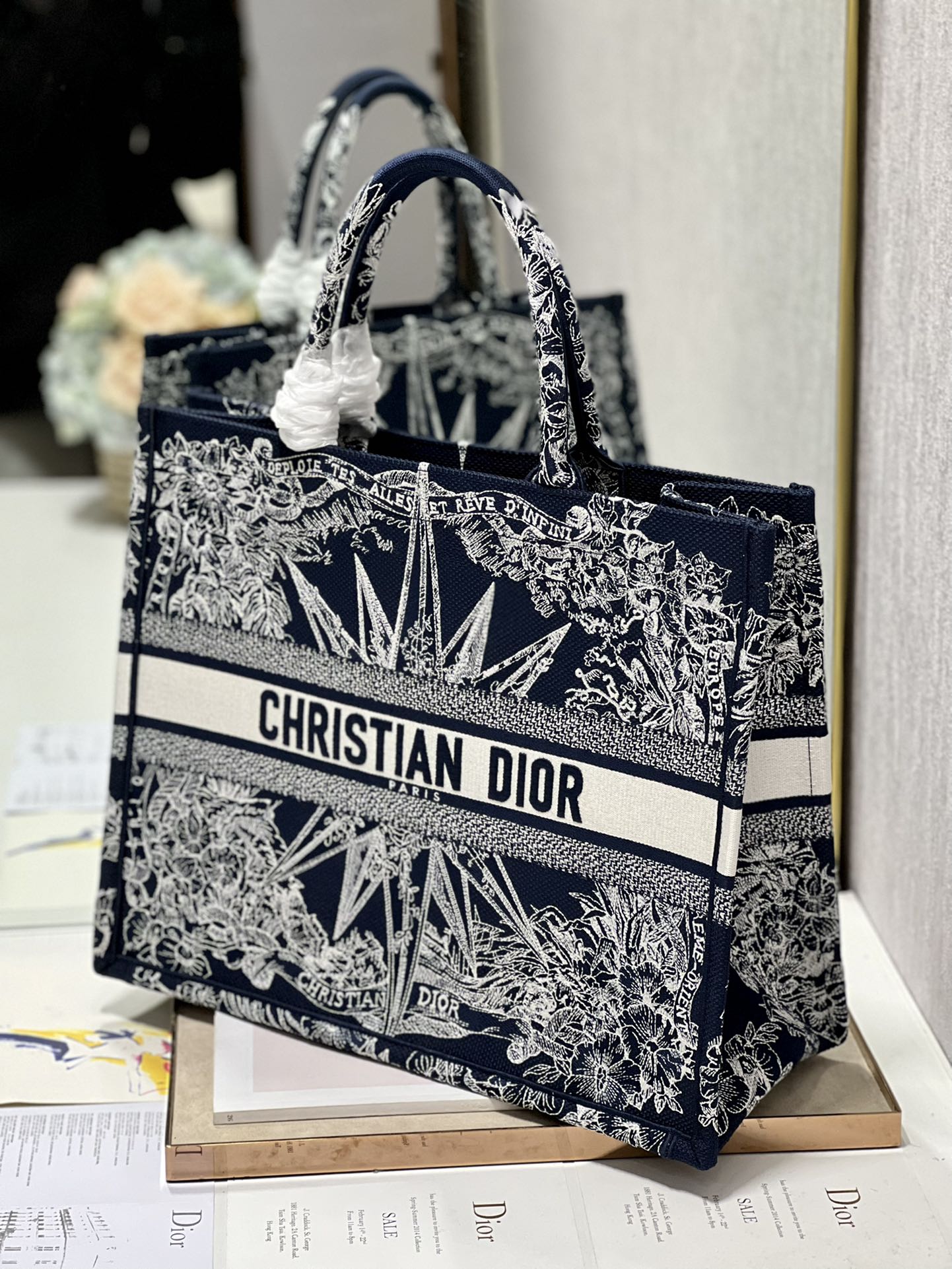 D*or book tote bags-42*32*5cm