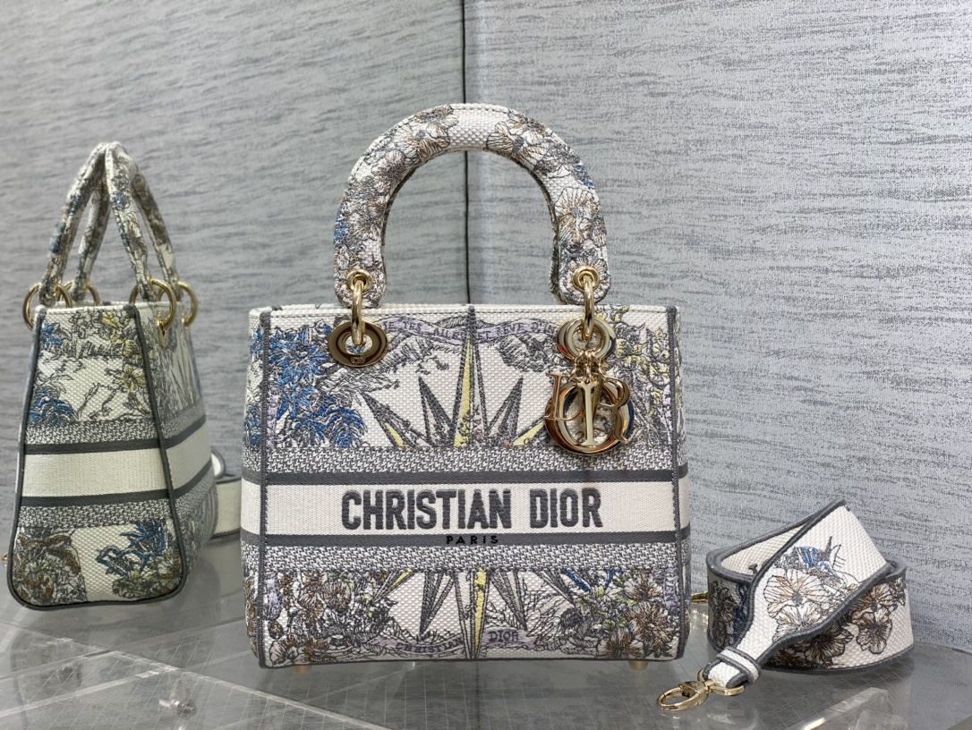 lady D*or handle bag-24cm