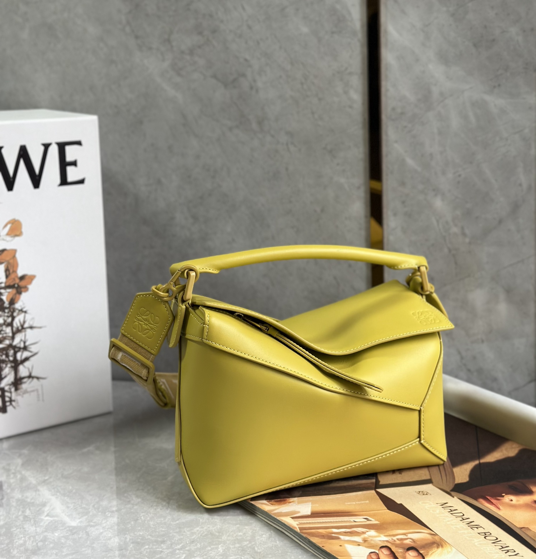 L0ew* puzzle small bag-24*10*14cm