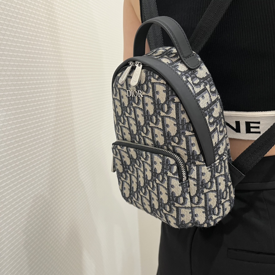 D*or oblique explorer mini backpack-24*10*16cm