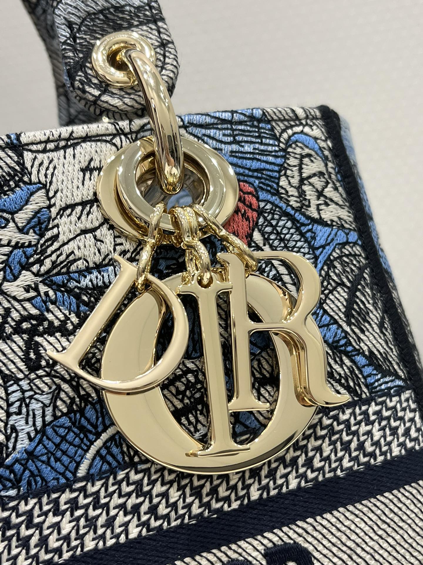 lady D*or handle bag-24×20×11cm