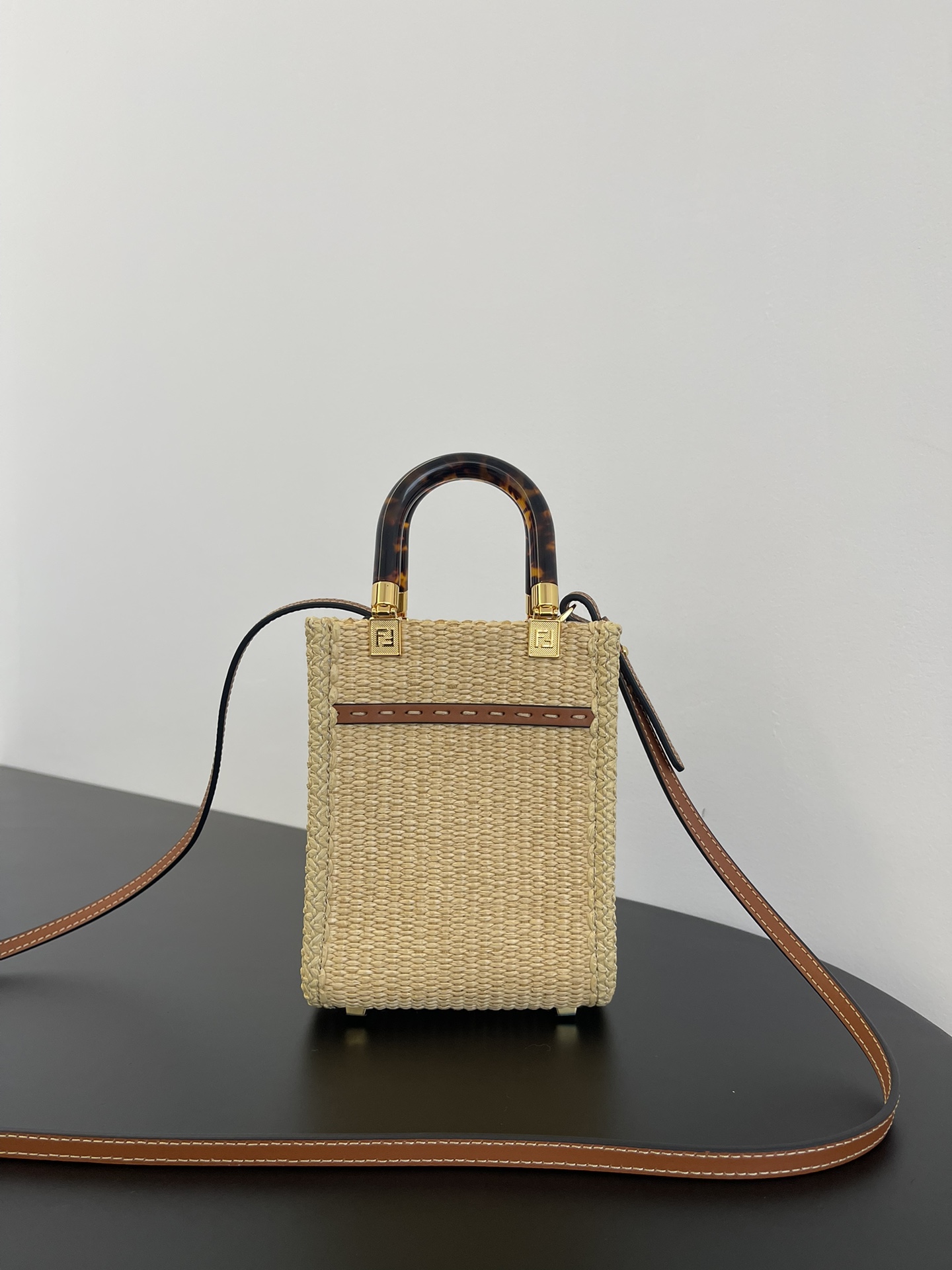 F**di sunshine mini tote -13x6.5x18cm